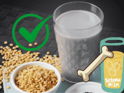 La leche de sésamo también ayuda a bajar los niveles de colesterol y a regular los lípidos en sangre, lo que contribuye a mantener un sistema cardiovascular saludable. ESPECIAL/ CANVA
