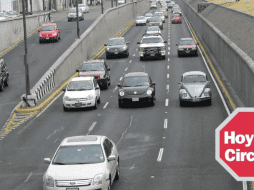 El Hoy No Circula limita la circulación de los autos en función del último dígito de la placa y el color del engomado. ESPECIAL/NOTIMEX/ARCHIVO.
