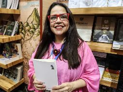 Gabriela Villa. La escritora llenó de poesía a la FIL, durante la presentación de su nuevo libro. EL INFORMADOR/A. Navarro