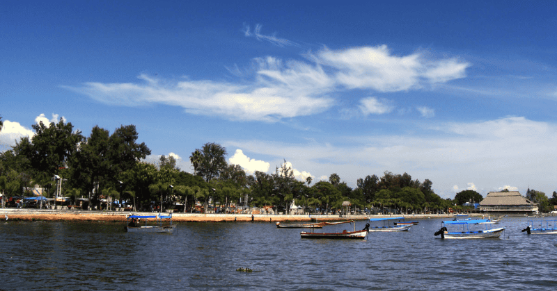  El Lago de Chapala registra un incremento muy importante en su nivel de agua con números el día de hoy viernes 06 de diciembre de 2024. ESPECIAL