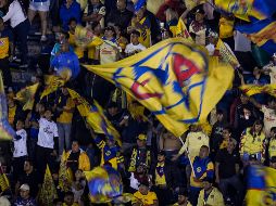 La Afición del América durante el partido de ida de las Semifinales del torneo Apertura 2024. IMAGO7