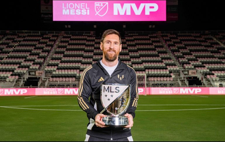 El astro argentino suma otro galardón a su extensa colección. EFE/Inter Miami CF