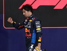 De cara a la carrera, Checo Pérez mostró cautela, pero dejó entrever que su ritmo de carrera podría ser competitivo. EFE / M. I. Mohamed