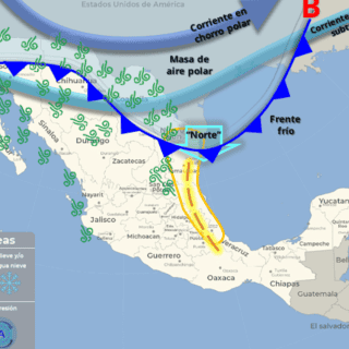 Frente frío 14: ¿Cuándo llegará al país y qué estados serán los más afectados?