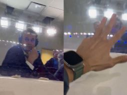 En un vídeo compartido en redes sociales, se puede ver el momento que vivió el excomentarista de ESPN. ESPECIAL.