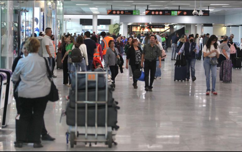 La tripulación y los demás pasajeros continuaron su vuelo con destino a Tijuana, sin que se reportará algún otro incidente. EL INFORMADOR/ ARCHIVO