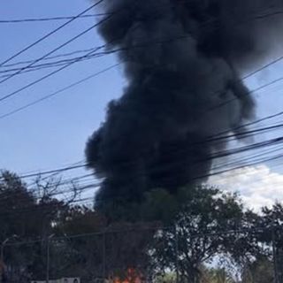 Se registra incendio de autobús en Tlajomulco de Zúñiga