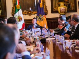 Lemus espera que en seis meses se tengan los primeros arcos carreteros. ESPECIAL/X/@PabloLemusN.