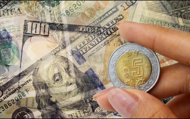 El peso mexicano cotiza en los mercados internacionales alrededor de los 20.18 pesos por dólar. ESPECIAL/ Imagen de Freepik