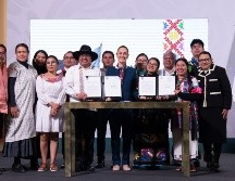 La modificación de la Constitución reconoce por primera vez a los 68 pueblos originarios de México como sujetos de derecho público con personalidad jurídica y patrimonio propio. X / @GobiernoMX