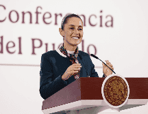 Durante la conferencia matutina del 10 de diciembre, la presidenta dio detalles sobre su nueva residencia. EFE/J. Mendez