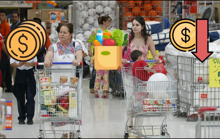 Conoce aquí los precios más bajos y más altos para adquirir la canasta básica en Jalisco. EL INFORMADOR / ARCHIVO