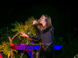 Sofía Comas durante la presentación de 