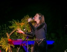 Sofía Comas durante la presentación de 