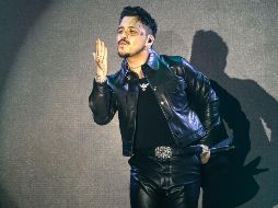 Christian Nodal durante una presentación en las Fiestas de Octubre. ARCHIVO / EL INFORMADOR