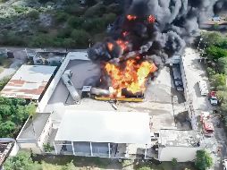 La explosión de tres tanques de diésel en Nuevo León puso en alerta a la población, pero no hubo lesionados o muertos qué lamentar. ESPECIAL