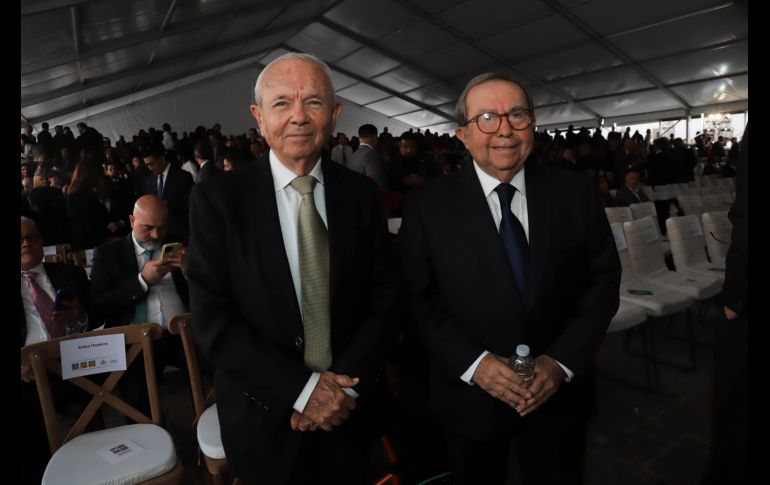 Julio García Briseño y Salvador “Chavo” Ibarra. GENTE BIEN JALISCO / C. Jimeno