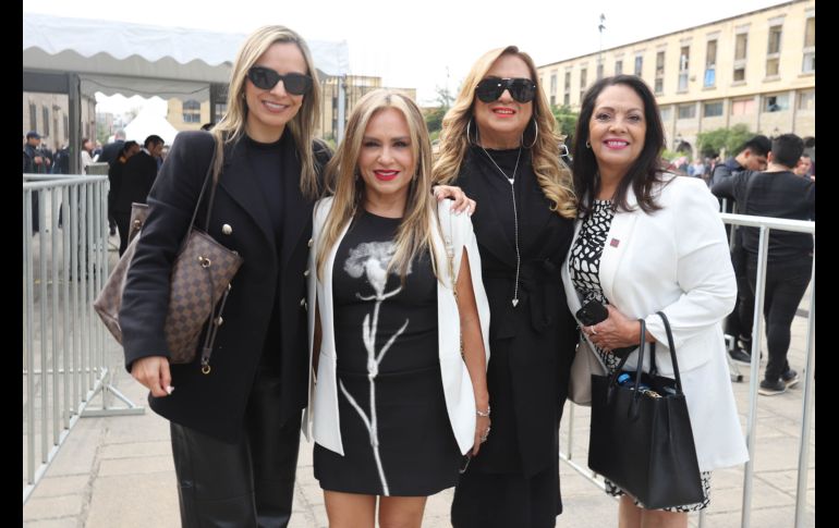 Betina Alfaro, Berha Arreola, Leticia e Hilda Ramírez. GENTE BIEN JALISCO / C. Jimeno