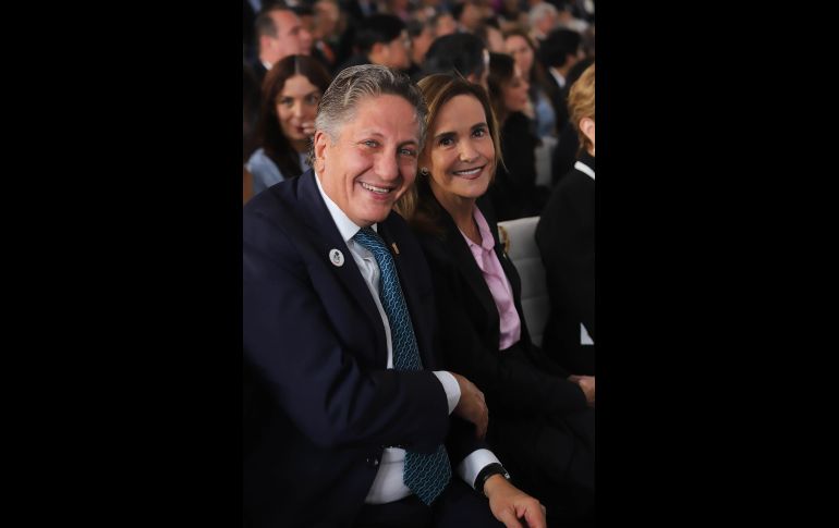 Juan José Frangie y Martha Moragrega. GENTE BIEN JALISCO / C. Jimeno