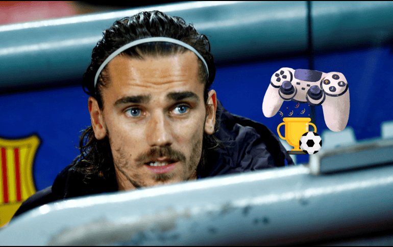 Tras la victoria de su equipo, Griezmann habla sobre su desempeño en el campo y los videojuegos. EFE/ E. Fontcuberta