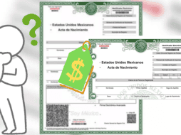 Aunque los formatos previos de la acta de nacimiento continuarán siendo válidos, pero se ha sugerido sacar una copia con el nuevo formato actualizado. GOBIERNO DE MÉXICO/ www.gob.mx/ ESPECIAL/ CANVA