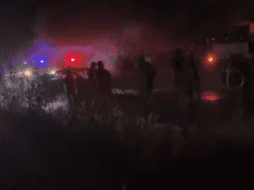 Personal de la Policía estatal acudió en apoyo de los elementos militares. ESPECIAL