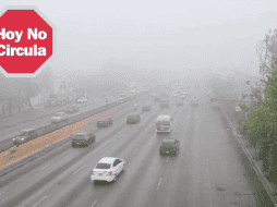 El horario del Hoy No Circula es desde las 5:00 de la mañana a las 10:00 de la noche. ESPECIAL/SUN//F. Rodríguez.