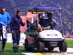 Lucas Ocampos, una de sus principales figuras en el ataque, tuvo que abandonar el terreno de juego entre lágrimas tras sufrir una lesión muscular. IMAGO7.