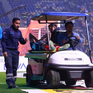 Lucas Ocampos, baja temprana para Rayados en la Final de la Liga MX