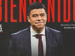 Gonzalo Pineda es el nuevo Director Técnico del Primer Equipo de los Rojinegros del Atlas. X/ @AtlasFC.
