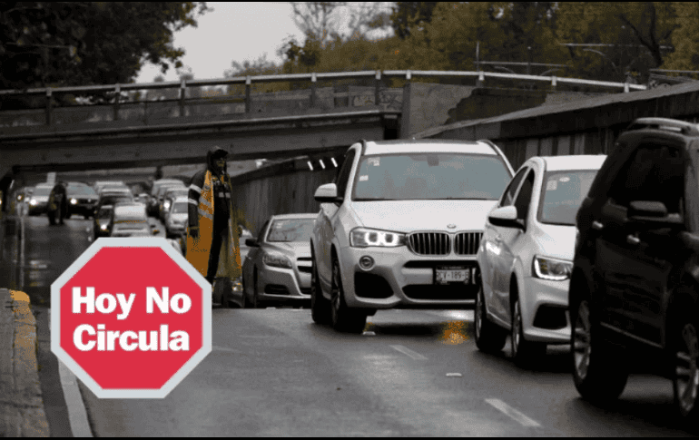 El horario del Hoy No Circula es desde las 5:00 de la mañana a las 10:00 de la noche. EFE/ ARCHIVO.