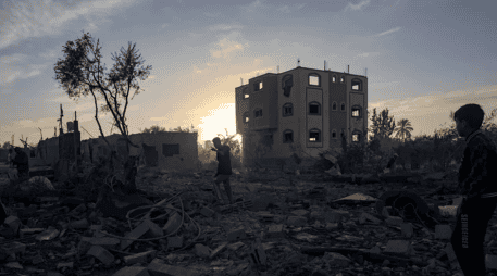 La mayor parte de la población ha sido desplazada de sus hogares. EFE / ARCHIVO