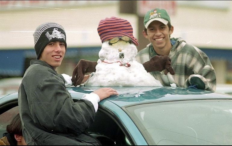 Aquel amanecer nevado se quedó para siempre en la memoria de incontables tapatíos. ESPECIAL