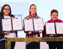Según Claudia Sheinbaum, con estos cambios normativos, México es uno de los países con mayor avance en la legislación de protección y derechos de las mujeres. SUN / A. Sánchez