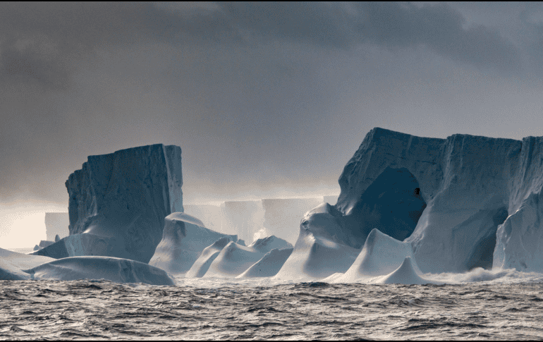 El tamaño de este iceberg ocupa el doble de la superficie que tiene el área metropolitana de Londres. EFE / ARCHIVO