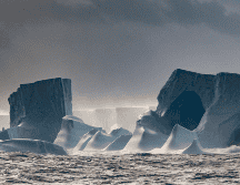 El tamaño de este iceberg ocupa el doble de la superficie que tiene el área metropolitana de Londres. EFE / ARCHIVO
