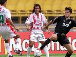 Necaxa fue el único representante de la Liga MX que logró imponerse ante el Real Madrid en su certamen internacional. AFP / ARCHIVO
