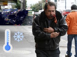 El SMN señala que continuará el ambiente frío a muy frío durante la mañana de hoy, así como por la noche, en estados del noroeste, Mesa del Norte y Mesa Central. ESPECIAL / EL INFORMADOR y Conagua