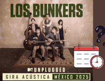 La Gira Acústica tendrá más de 50 conciertos en Chile, y ahora también han agregado varias ciudades de México.ESPECIAL/X:@Los_Bunkers Y Canva