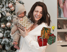Las madres también reciben regalos en navidad, a cualquier edad. ESPECIAL/CANVA