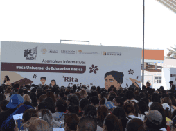 En Jalisco van 280 mil estudiantes registrados para recibir la Beca Rita Cetina. GOBIERNO DE MÉXICO