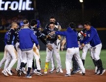 Carlos Mendívil fue el héroe de la noche al conectar un hit que impulsó las dos carreras que necesitaban los Charros. CORTESÍA/Charros de Jalisco
