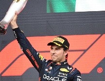 Checo Pérez es el mejor piloto mexicano en la historia. AFP / ARCHIVO