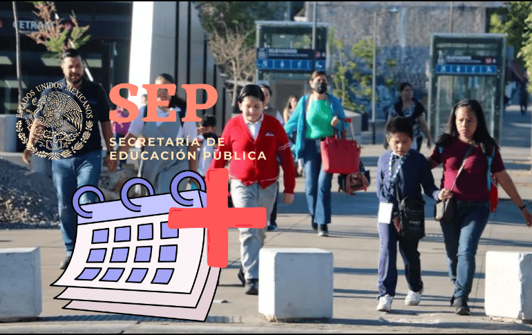La SEP compartió un aviso oficial en la que informó sobre la extensión del periodo vacacional en los planteles de nivel básico. EL INFORMADOR/ ARCHIVO/ ESPECIAL/ CANVA
