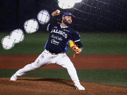 Luis Iván Rodríguez se anotó la victoria tras lanzar cinco entradas. CORTESÍA/Charros de Jalisco