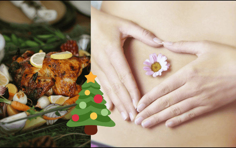 Luego de la cena de Noche Buena y Navidad, es necesario evitar comidas con altos niveles de grasa y la ingesta excesiva de carne. ESPECIAL/Imagen de Silvia en Pixabay/Imagen de Tim Douglas en Pexels