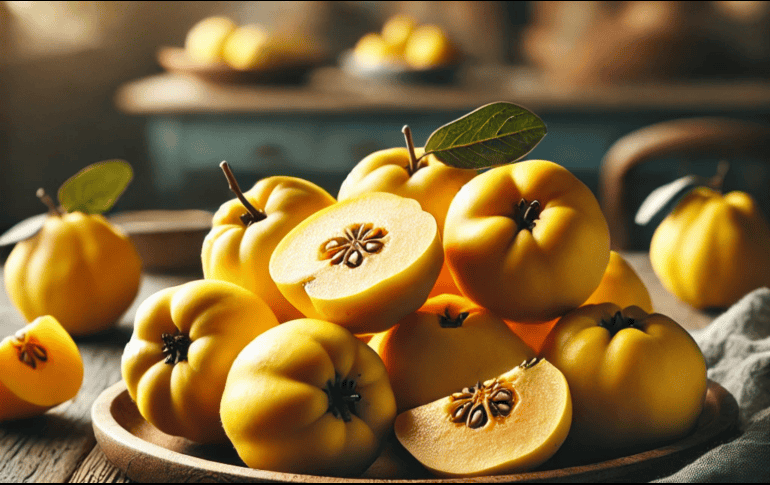 Además de sus beneficios para el corazón, el membrillo es excelente para la salud gastrointestinal. ESPECIAL/IA