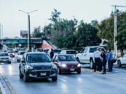 El dispositivo vial en López Mateos inició el 6 de diciembre. EL INFORMADOR/A. Navarro