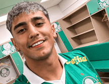 Facundo Torres fue presentado como nuevo refuerzo de Palmeiras. X / @SE Palmeiras