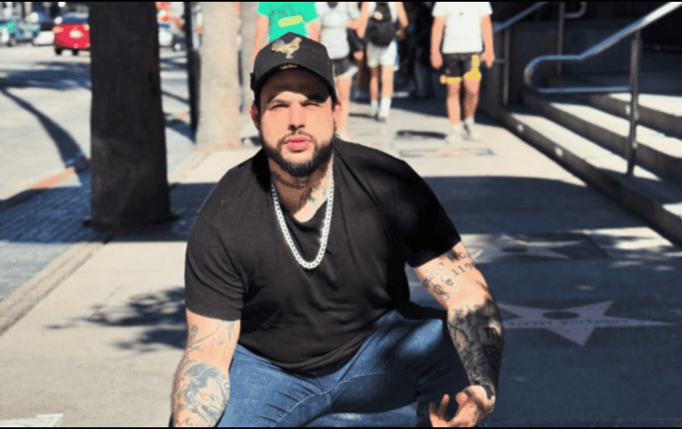 Emiliano Aguilar, hijo mayor de Pepe Aguilar, mostró su apoyo al lanzamiento de la nueva canción de Cazzu. INSTAGRAM / @emiliano_aguilar.t
